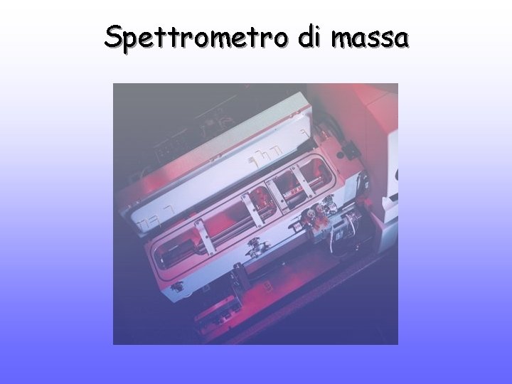 Spettrometro di massa 