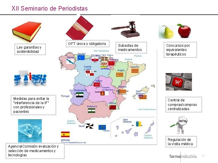 XII Seminario de Periodistas Ley garantías y sostenibilidad Medidas para evitar la “interferencia de