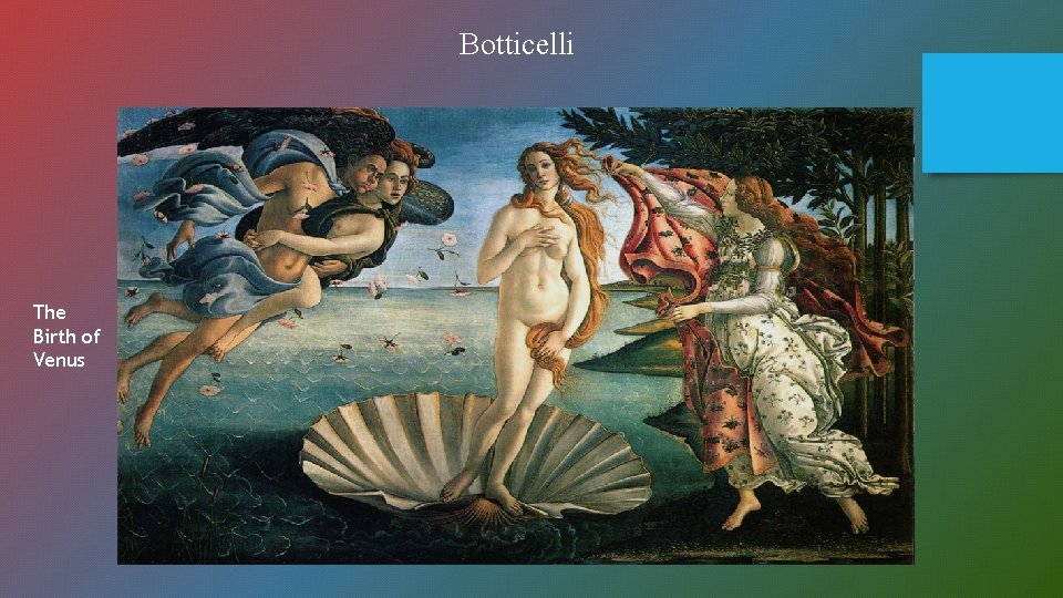 Botticelli The Birth of Venus 