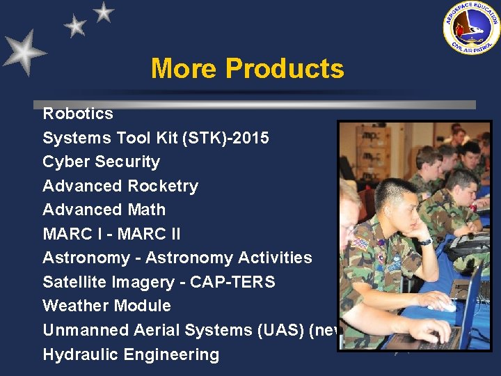 More Products Robotics Systems Tool Kit (STK)-2015 Cyber Security Advanced Rocketry Advanced Math MARC More Products Robotics Systems Tool Kit (STK)-2015 Cyber Security Advanced Rocketry Advanced Math MARC