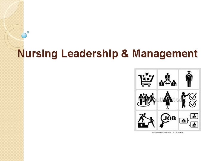 Nursing Leadership & Management 