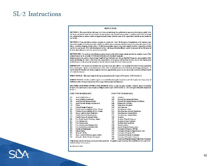 SL-2 Instructions 13 