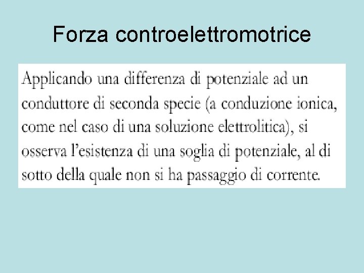 Forza controelettromotrice 
