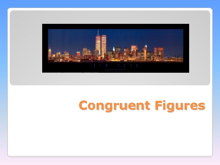 Congruent Figures 