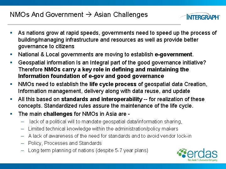 NMOs And Government Asian Challenges § § § As nations grow at rapid speeds, NMOs And Government Asian Challenges § § § As nations grow at rapid speeds,