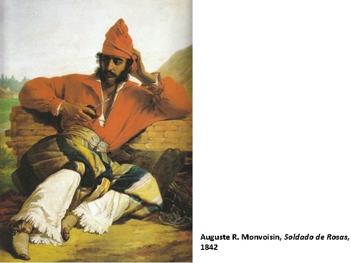 Auguste R. Monvoisin, Soldado de Rosas, 1842 