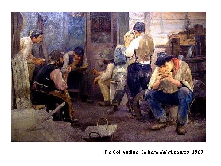 Pío Collivadino, La hora del almuerzo, 1903 