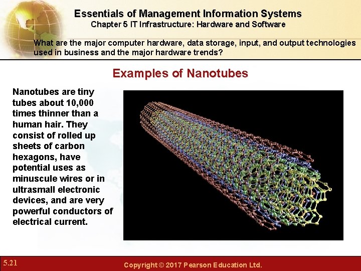 Essentials of Management Information Systems Chapter 5 IT Infrastructure: Hardware and Software What are