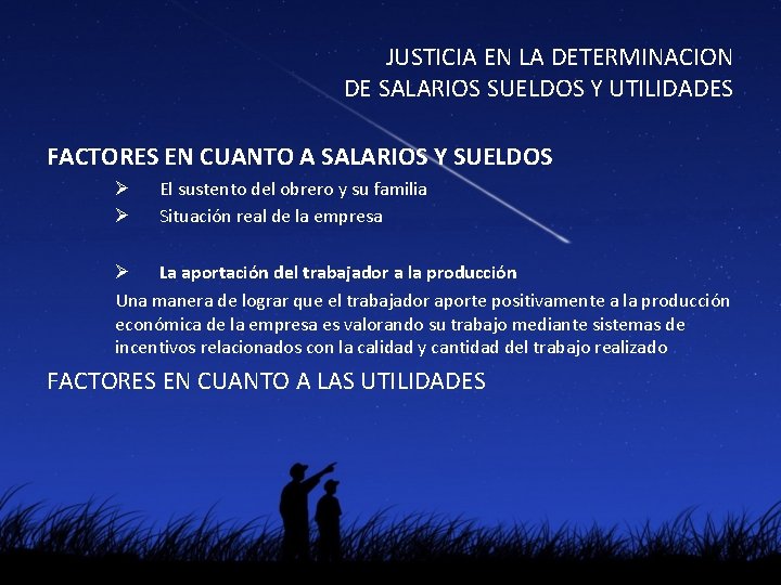 JUSTICIA EN LA DETERMINACION DE SALARIOS SUELDOS Y UTILIDADES FACTORES EN CUANTO A SALARIOS