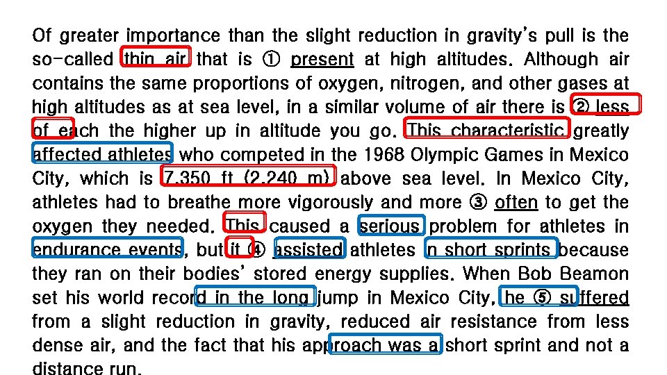 Of greater importance than the slight reduction in gravity’s pull is the so-called thin