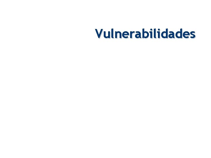 Vulnerabilidades 