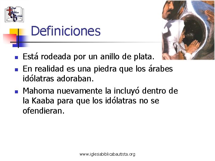 Definiciones n n n Está rodeada por un anillo de plata. En realidad es