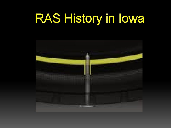 RAS History in Iowa RAS History in Iowa