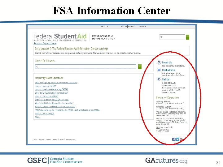 FSA Information Center 35 
