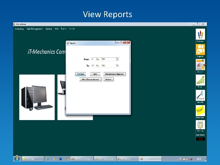 View Reports 