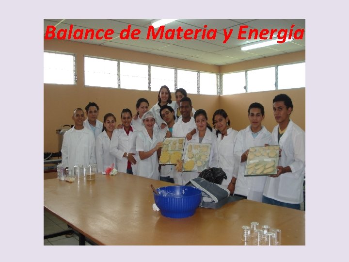 Balance de Materia y Energía 