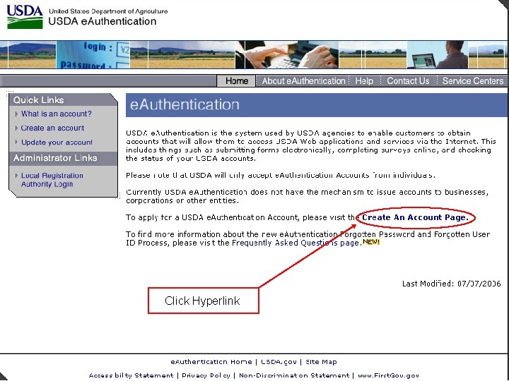 Click Hyperlink 