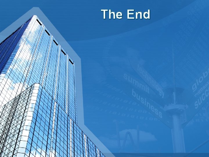 The End 