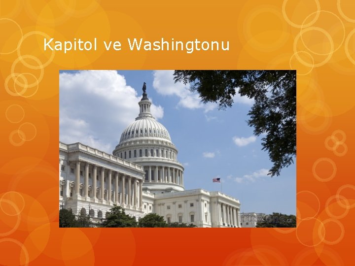 Kapitol ve Washingtonu Kapitol ve Washingtonu