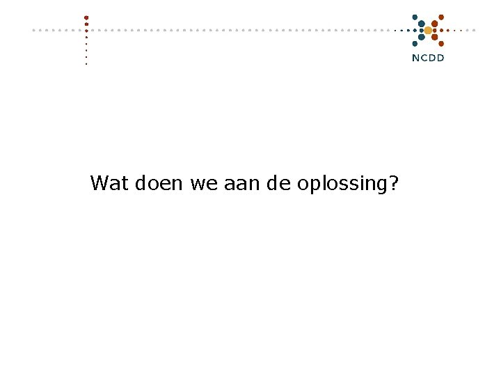 Wat doen we aan de oplossing? Digitale duurzaamheid INHOLLAND 17 juni 2008 7 