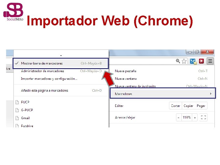 Importador Web (Chrome) 