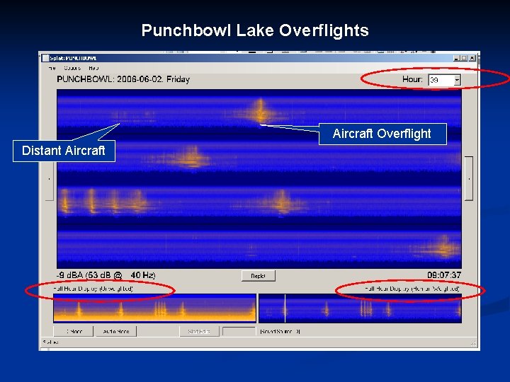 Punchbowl Lake Overflights Aircraft Overflight Distant Aircraft 