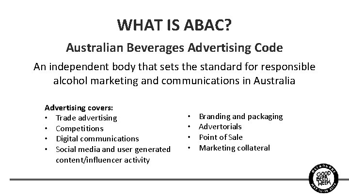 Abasc Label LABELS REGULATIONS AND REQUIREMENTS What is legally required