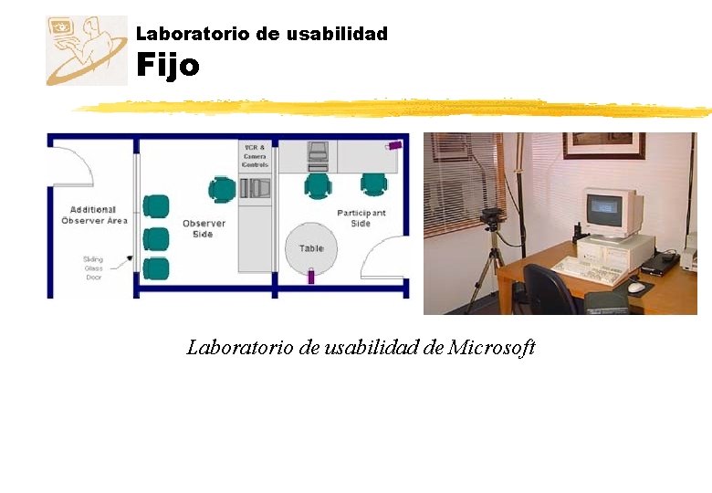 Laboratorio de usabilidad Fijo Laboratorio de usabilidad de Microsoft 