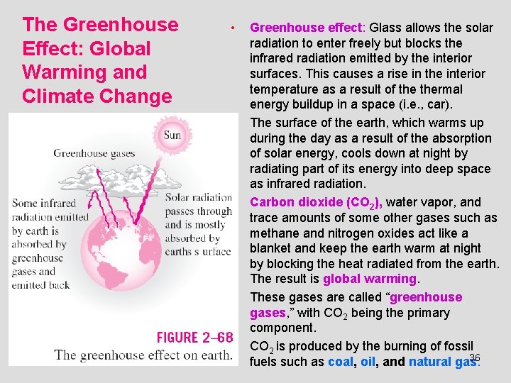 The Greenhouse Effect: Global Warming and Climate Change • • • Greenhouse effect: Glass The Greenhouse Effect: Global Warming and Climate Change • • • Greenhouse effect: Glass