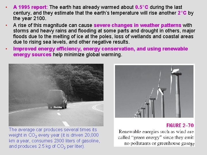 • • • A 1995 report: The earth has already warmed about 0. • • • A 1995 report: The earth has already warmed about 0.
