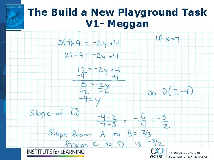 The Build a New Playground Task V 1 - Meggan 