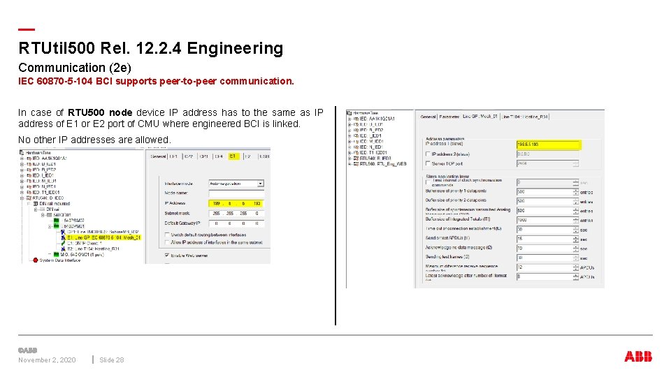 — RTUtil 500 Rel. 12. 2. 4 Engineering Communication (2 e) IEC 60870 -5 — RTUtil 500 Rel. 12. 2. 4 Engineering Communication (2 e) IEC 60870 -5