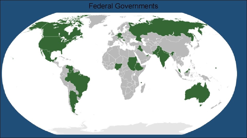 Federal Governments 