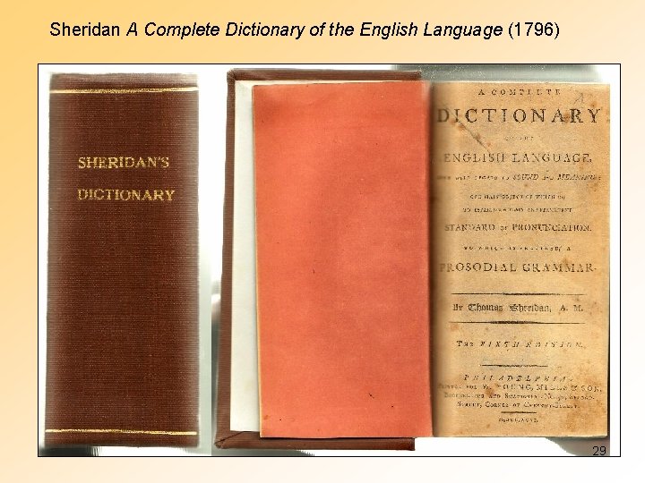 Sheridan A Complete Dictionary of the English Language (1796) 29 