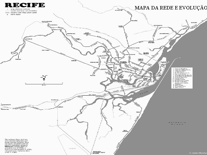 MAPA DA REDE E EVOLUÇÃO 