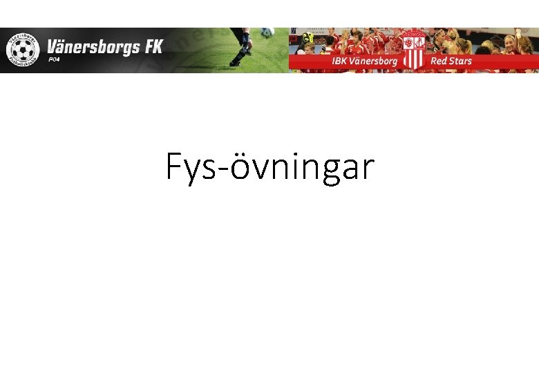 Fys-övningar 