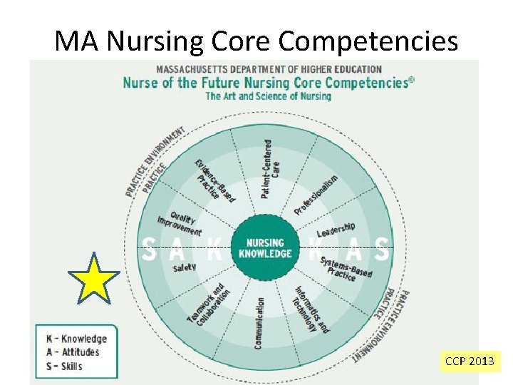 MA Nursing Core Competencies CCP 2013 MA Nursing Core Competencies CCP 2013
