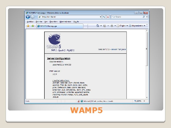 WAMP 5 WAMP 5