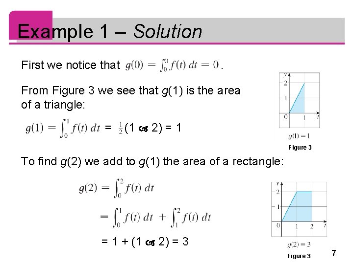 Example 1 – Solution First we notice that . From Figure 3 we see