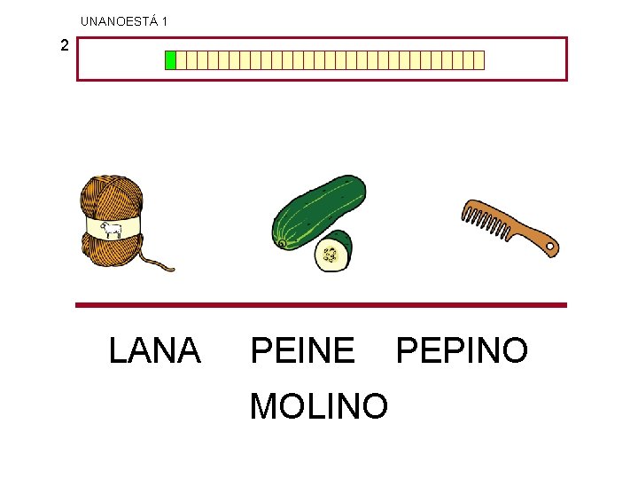 UNANOESTÁ 1 2 LANA PEINE MOLINO PEPINO 