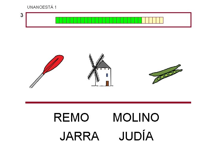 UNANOESTÁ 1 3 REMO JARRA MOLINO JUDÍA 