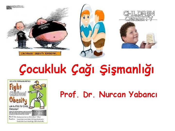 Çocukluk Çağı Şişmanlığı Prof. Dr. Nurcan Yabancı 