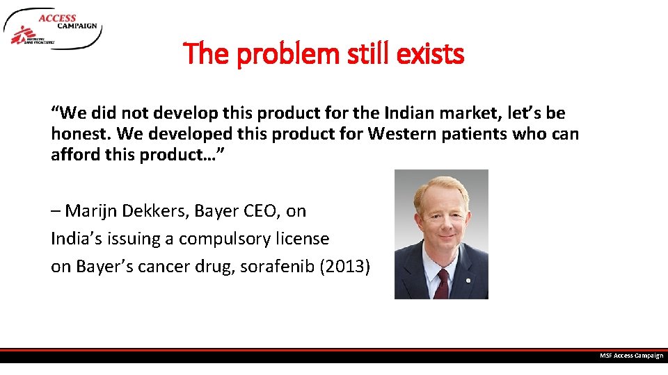 The problem still exists “We did not develop this product for the Indian market,