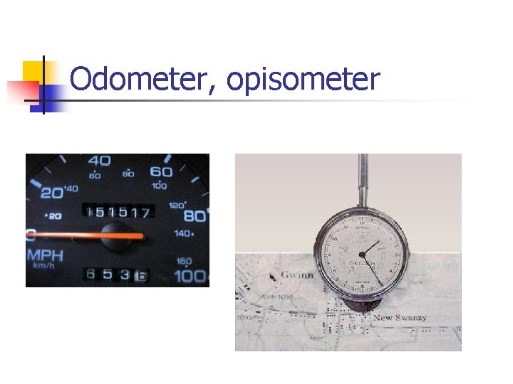 Odometer, opisometer 