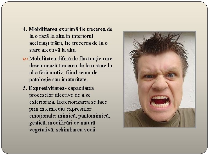 4. Mobilitatea exprimă fie trecerea de la o fază la alta în interiorul aceleiaşi
