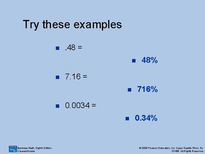 Try these examples n . 48 = n n 7. 16 = n n