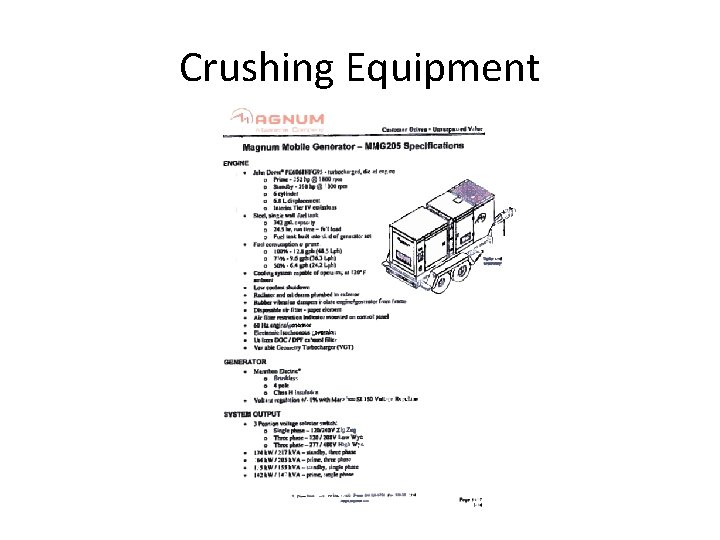 Crushing Equipment 