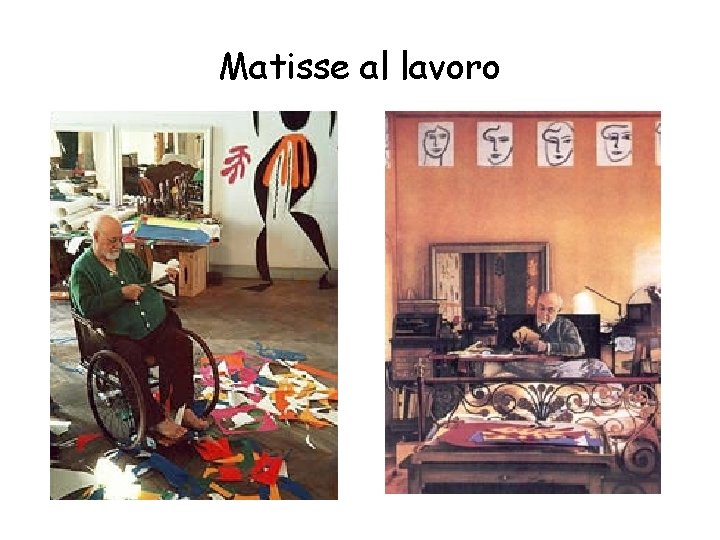 Matisse al lavoro 