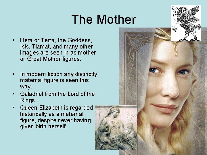 The Mother • Hera or Terra, the Goddess, Isis, Tiamat, and many other images