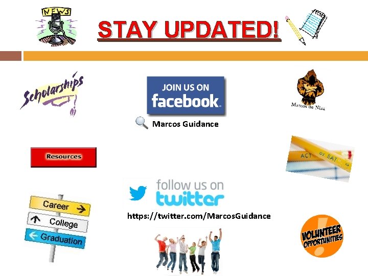 STAY UPDATED! Marcos Guidance https: //twitter. com/Marcos. Guidance 
